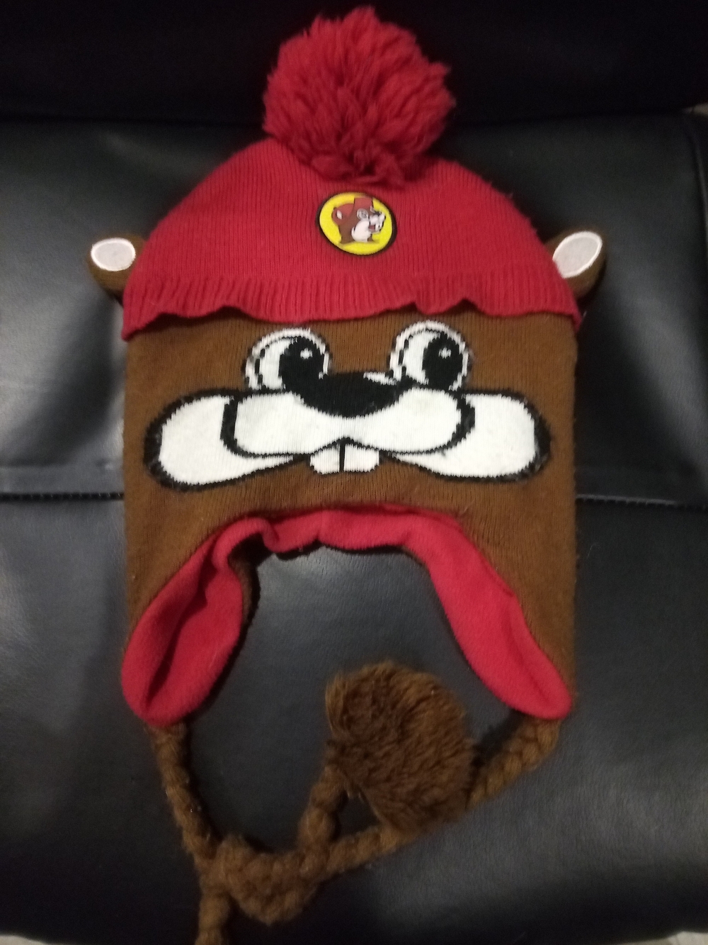 Buccee's Beaver Winter Hat Pom-Pom Earflap